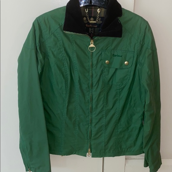 barbour short jacket